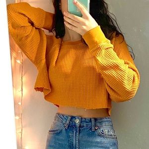 THRIFTFLIPPED Hand-Cropped Sweater